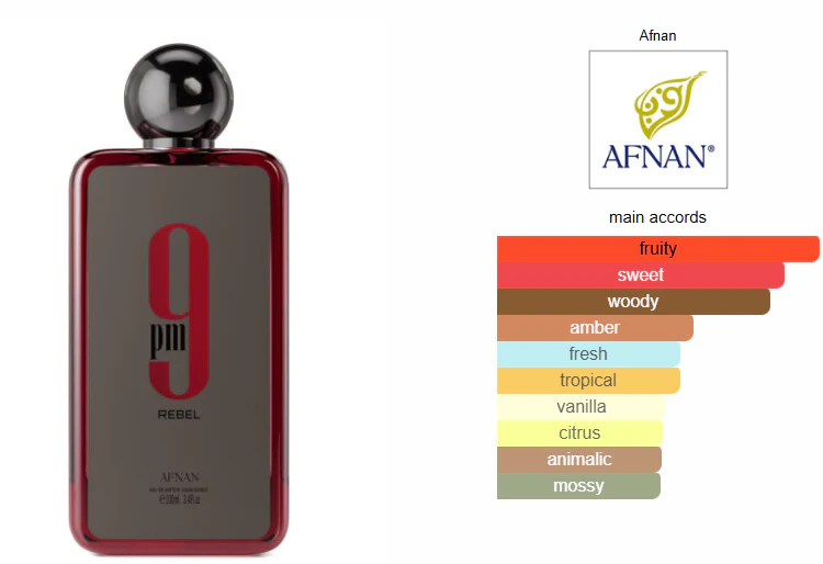 Decante 9PM Rebel - Afnan Eau de Parfum Unissexo - Image 2