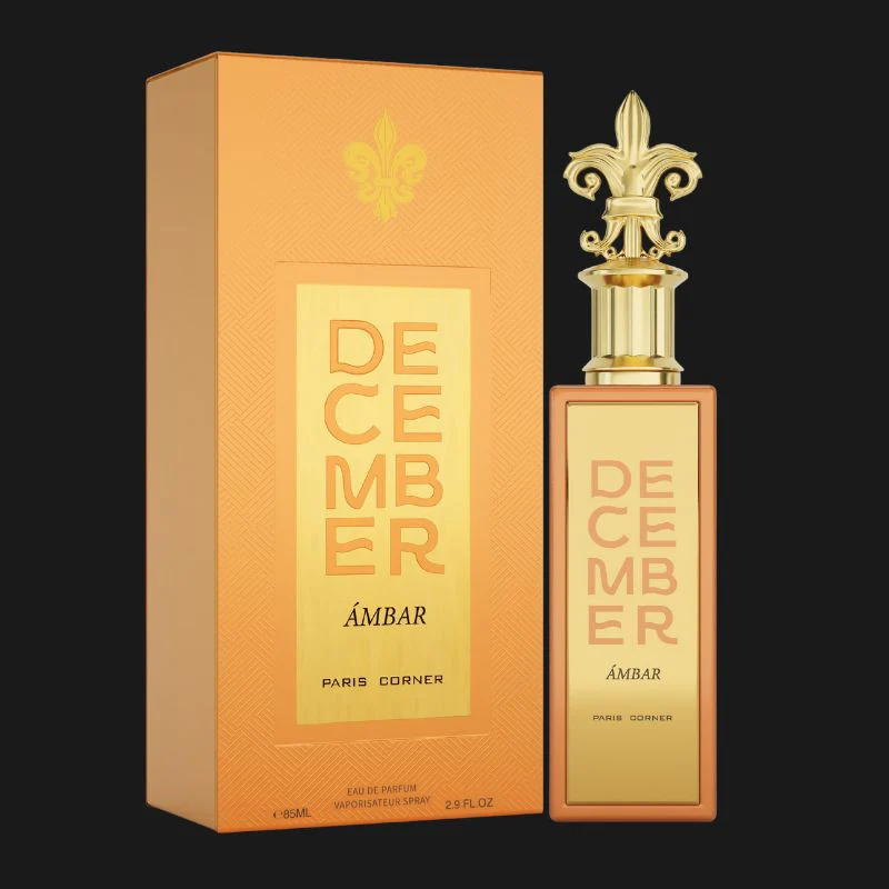 December Ambar EDP 85ml Unisex Oriental Gourmand Âmbar