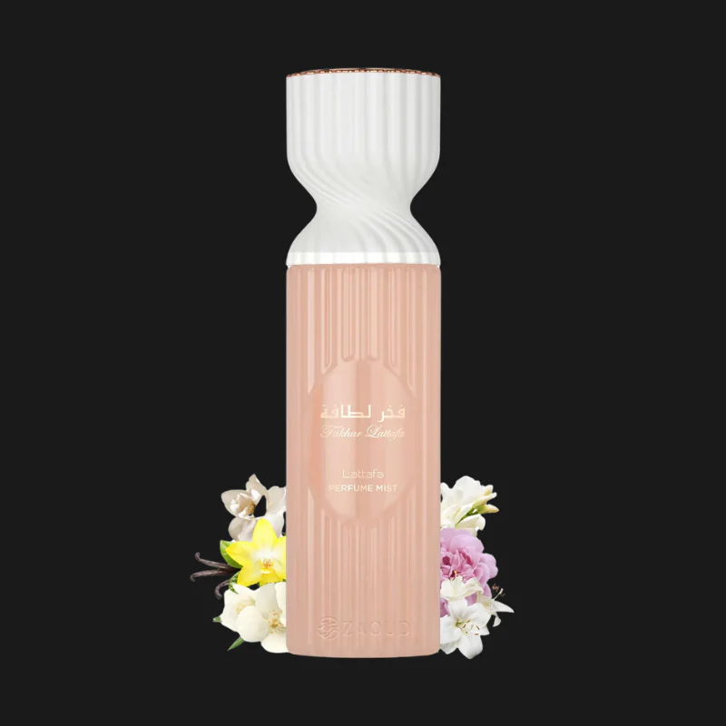 Fakhar Rose Perfume Mist Lattafa 250ml – Floral Sofisticado e Feminino
