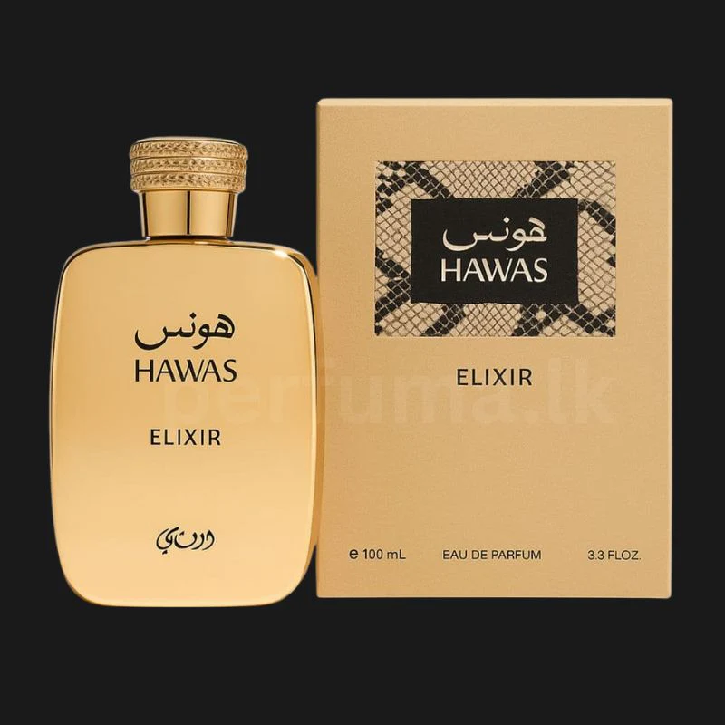 Perfume Unissex Rasasi Hawas Elixir 100ml Eau de Parfum Moderno