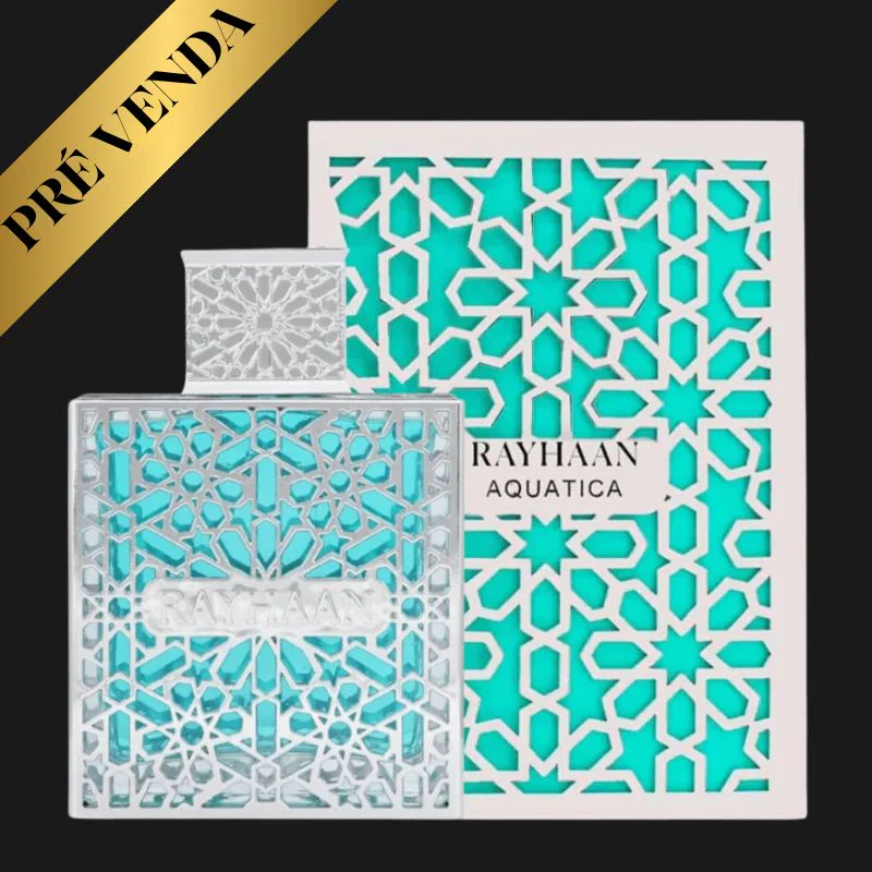 Rayhaan Aquatica Eau de Parfum Masculino (PRE VENDA DISPONIVEL A PARTIR DE DIA 20.05.2026)